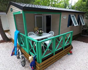 Mobile home A/C 5 guests