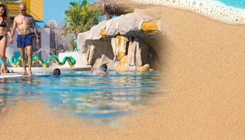 Camping Robinson 4 étoiles Marseillan Plage — Eden Spa piscine lagon hammam