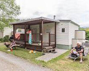 Stacaravan 4 personen - 2 slaapkamers