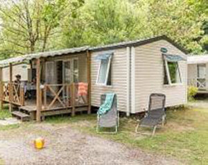 Stacaravan 4/6 personen - 2 slaapkamers