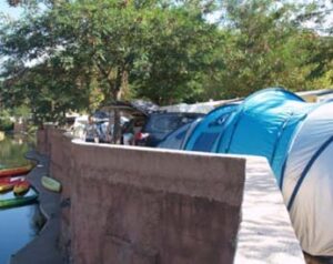 Pitch for tent or motorhome