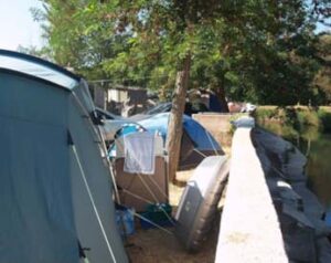 Pitch for tent or motorhome
