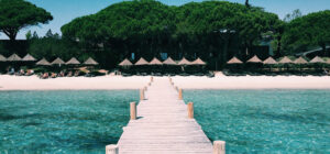 Plage privée en Corse