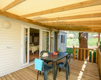 Mobil-home Prestige VIP — Camping L'Oasis du Verdon Aups